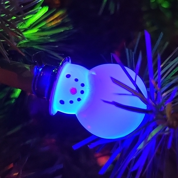 Vintage Other - Vintage | Lot of 40 Snowman Plastoc Blow Mold String Light Covers